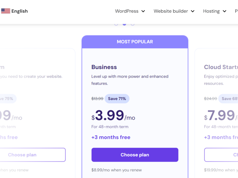Hostinger - Best WordPress hosting